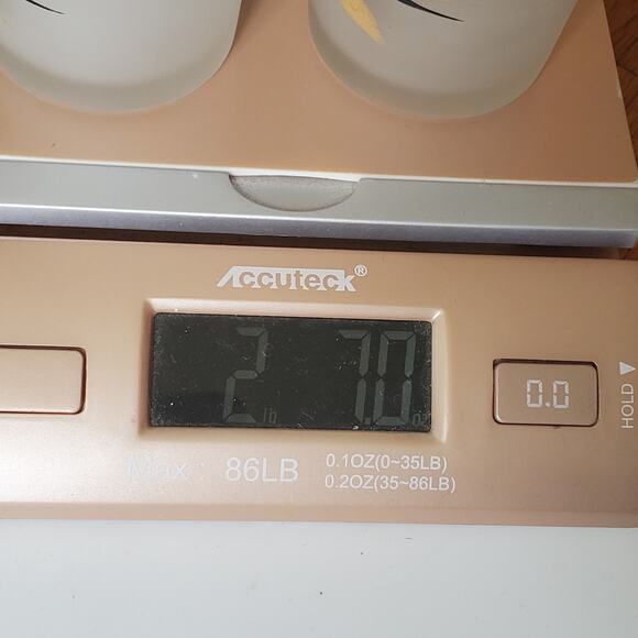 Hazel Atlas Vintage MCM Hand Painted Pink Roses Frosted Tumblers Set of 5 Drink - Picture 8 of 8